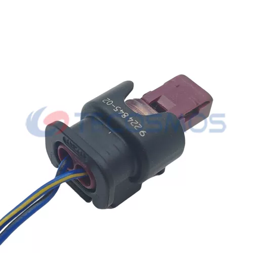BMW 2-Pin Female Connector Auto Parts Black ABS Housing with Copper Contact CT2-0056M-5 - image 6